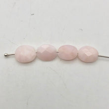 Load image into Gallery viewer, Pink Natural, Untreated Peruvian Opal Faceted Coin 10x7x3mm Strand
