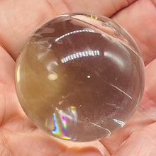 Load image into Gallery viewer, Quartz 78g (3oz) Skrying Sphere | 39mm (1.5") | Clear | 1 Display Specimen |