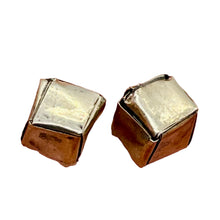 Load image into Gallery viewer, Remarkable Thai Hill Tribe 'Origami' Fine Silver Cube Bead | 11x8x8mm | 2 Beads|