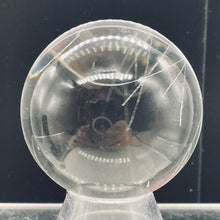 Load image into Gallery viewer, Quartz 108g (4oz) Skrying Sphere | 44mm (1.75_) | Clear | 1 Display Specimen. |