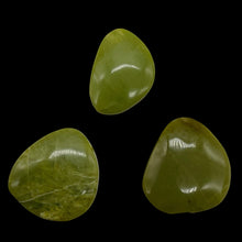 Load image into Gallery viewer, Turquoise Faustite Freeform Beads| 28x24 to 27x18mm| Chartreuse, Black| 3 Beads|