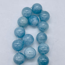 Load image into Gallery viewer, Aquamarine AAA Parcel Round Beads | 16mm | Blue | 2 Beads |