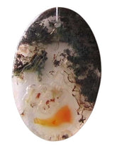 Load image into Gallery viewer, Mossy Forest Natural Limbcast Pendant Bead 7044Bh