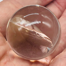Load image into Gallery viewer, Quartz 78g (3oz) Skrying Sphere | 39mm (1.5") | Clear | 1 Display Specimen |