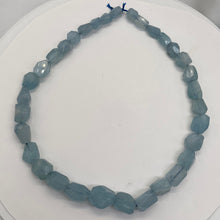 Load image into Gallery viewer, Aquamarine Graduated 19" Strand | 12x8 to 20x12mm | Blue | 32 to 36 Beads |