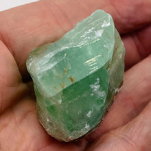 Load image into Gallery viewer, Calcite 69g Crystalline Specimen | 45x31x31mm | Green | 1 Display Crystal |