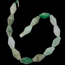 Load image into Gallery viewer, Beautiful Lantern Cut 14x7mm Jade Bead 8 inch Strand ( 14 Beads) 001343HS