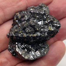 Load image into Gallery viewer, Fluorite Natural Collectors Display Specimen | 57g | 48x28x20mm | Black, Purple|