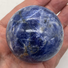 Load image into Gallery viewer, Sodalite Sphere 300g (10.5oz) Display Specimen | 63mm (2.5") | Blue White | 1 |