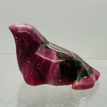 Load image into Gallery viewer, Steller Seal Lion Rhodonite Carved Statue | 42x30x25mm | Pink, Black