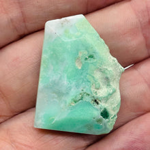 Load image into Gallery viewer, Chrysoprase 13g Freeform Pendant Bead | 34x24x9mm | Green | 1 Pendant Bead |