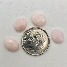 Load image into Gallery viewer, Pink Natural, Untreated Peruvian Opal Faceted Coin 10x7x3mm Half Strand
