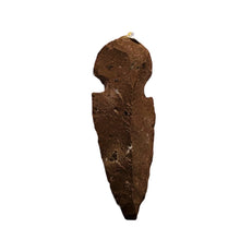 Load image into Gallery viewer, Sandstone Carved Arrowhead Pendant | 1 3/4" Long | Red | 1 Pendant |