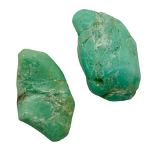 Load image into Gallery viewer, Chrysoprase Natural Nuggets Pendant Beads | 31g | 37x13 to 40x14mm | Green | 2 |
