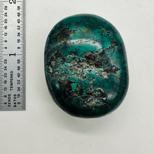 Load image into Gallery viewer, Turquoise Natural Focal 53g Nugget Bead | 44x35x27mm | Blue, Black | 1 Bead |