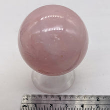 Load image into Gallery viewer, Rose Quartz Sphere | 89g ( 3.1 oz) | 41mm (1.6") | Pink | 1 Display Specimen |