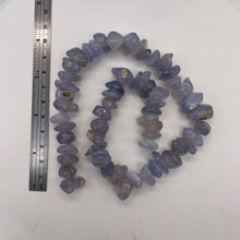 Load image into Gallery viewer, Oregon Holly Blue Chalcedony Agate 94 Grams | 12X11X8 19X13X9 | Blue | 59 Beads|