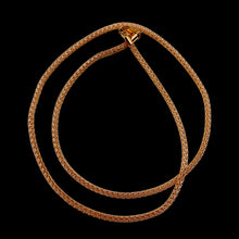 Load image into Gallery viewer, 14K Rose Gold Foxtail Necklace | 2mm | 3.3g | 17 Inch |