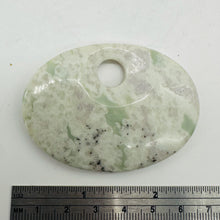 Load image into Gallery viewer, Harmony Stone Oval Centerpiece Bead - Snowy Lands| 63x45x8mm | 1 Bead |
