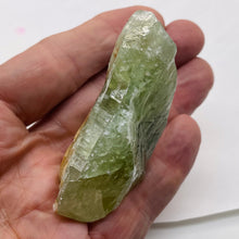 Load image into Gallery viewer, Calcite 84g Crystalline Specimen ' 50x40x25mm ' Green ' 1 Display Crystal '