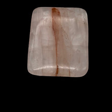Load image into Gallery viewer, Quartz Orange Rectangular Pendant Bead | 40x30x6mm | 1 Bead |