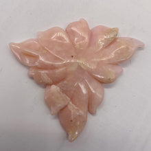 Load image into Gallery viewer, Peruvian Opal 147ct Carved Flower Pendant Bead| 58x98x5mm| Pink| 1 Pendant Bead|