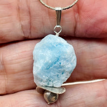 Load image into Gallery viewer, Hemimorphite 14K Gold Filled Natural Pendant | 1" Long | Blue | 1 Pendant |