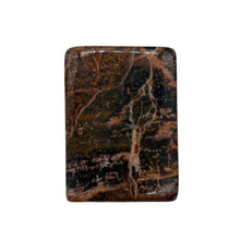 Load image into Gallery viewer, Hot Red Devil Jasper Rectangle Pendant Bead 6653