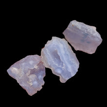 Load image into Gallery viewer, Blue Chalcedony 17g Druzy Nugget Beads | 25x20x16 to 18x17x15mm | Blue| 3 Beads|