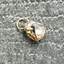 Load image into Gallery viewer, 0.5cts Champagne Diamond Briolette 18K White Gold Pendant | 5x4mm |