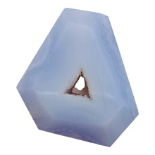 Load image into Gallery viewer, Druzy Blue Chalcedony Designer Pendant Bead | 58cts | 31x29x8mm | 1 Bead |