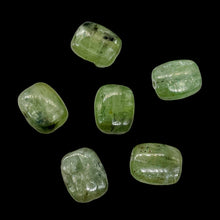 Load image into Gallery viewer, Silver Schiller Kyanite Bead Parcel | 10x8mm | Green Silver | 6 Beads |