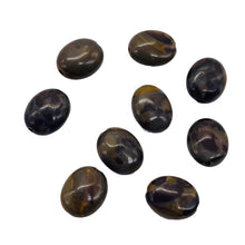 Load image into Gallery viewer, Rare Chocolate Jasper Oval Coin Bead Strand 109157