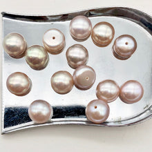 Load image into Gallery viewer, Natural Lavender Pearl (1) Pair 8.5mm 1/2 Drilled 003914