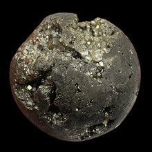 Load image into Gallery viewer, Pyrite Scrying Sphere | 329g (11.6oz) | 44mm (1.75") | Gold Gray | Specimen |