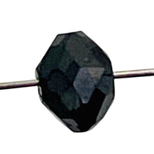 Load image into Gallery viewer, 1 Natural Black 0.51cts Diamond Roundel Bead 9892F