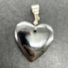 Load image into Gallery viewer, Botryoidal Goethite AAA Heart Celestial Pendant | 31x31x6mm | Black | 1 Pendant|