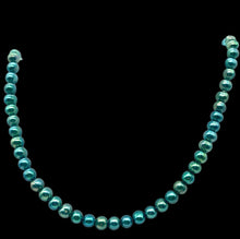 Load image into Gallery viewer, Irish Green 6 to 6.5mm FW Pearl 16" Strand