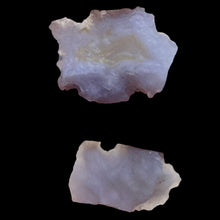 Load image into Gallery viewer, Blue Chalcedony 17g Druzy Nugget Beads| 32x20x11 to 30x24x15mm | Blue | 2 Beads|