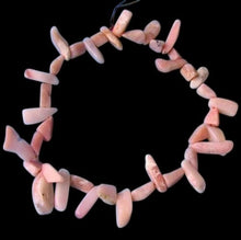 Load image into Gallery viewer, 311 Carats Pink Peruvian Opal Briolette Bead Strand 110460G