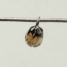 Load image into Gallery viewer, 0.53cts Champagne Diamond Brio & 18K White Pendant 9817F