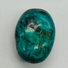 Load image into Gallery viewer, Turquoise 17g Natural Focal Nugget Pendant Bead | 22x21x15| Blue, Black| 1 Bead|