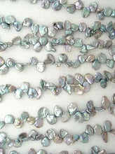 Load image into Gallery viewer, Design Platinum Rose Petal Keishi Fresh Water Pearl Strand 109050