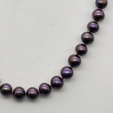 Load image into Gallery viewer, Huge 8mm Purple Magenta Freshwater Pearl and 14Kgf 18 inch Necklace 202843 - PremiumBead Alternate Image 2