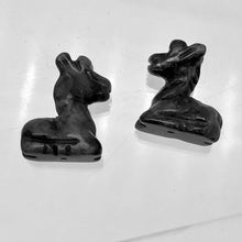 Load image into Gallery viewer, Carved Animal Sodalite Giraffe Figurine Worry Stone