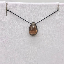 Load image into Gallery viewer, Taupe Sapphire Faceted Flat Briolette Bead, 9x6-7x5mm 5047 - PremiumBead Alternate Image 6