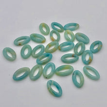 Load image into Gallery viewer, 4 Picture Frame Amazonite 20x12x4mm Oval Beads 009368D - PremiumBead Alternate Image 2