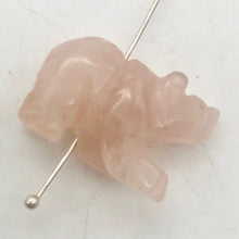 Load image into Gallery viewer, Roar Hand Carved Natural Rose Quartz Bear Figurine | 21x11x8mm | Pink - PremiumBead Alternate Image 4