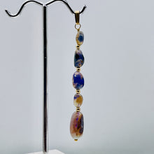 Load image into Gallery viewer, Opal 14K Gold Filled Drop | 2 1/4" Long | Blue Green Fire | 1 Pendant