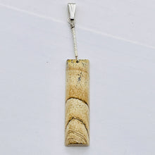 Load image into Gallery viewer, Picture Jasper Sterling Silver Drop/Dangle | 3" Long | Brown.Orange | 1 Pendant|